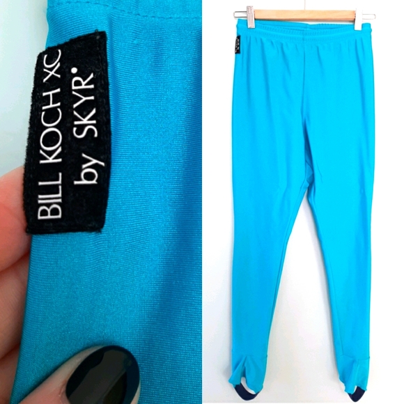 Vtg Stirrup Pant Ski Leggings Bill Koch XC by Skyr - Picture 9 of 9